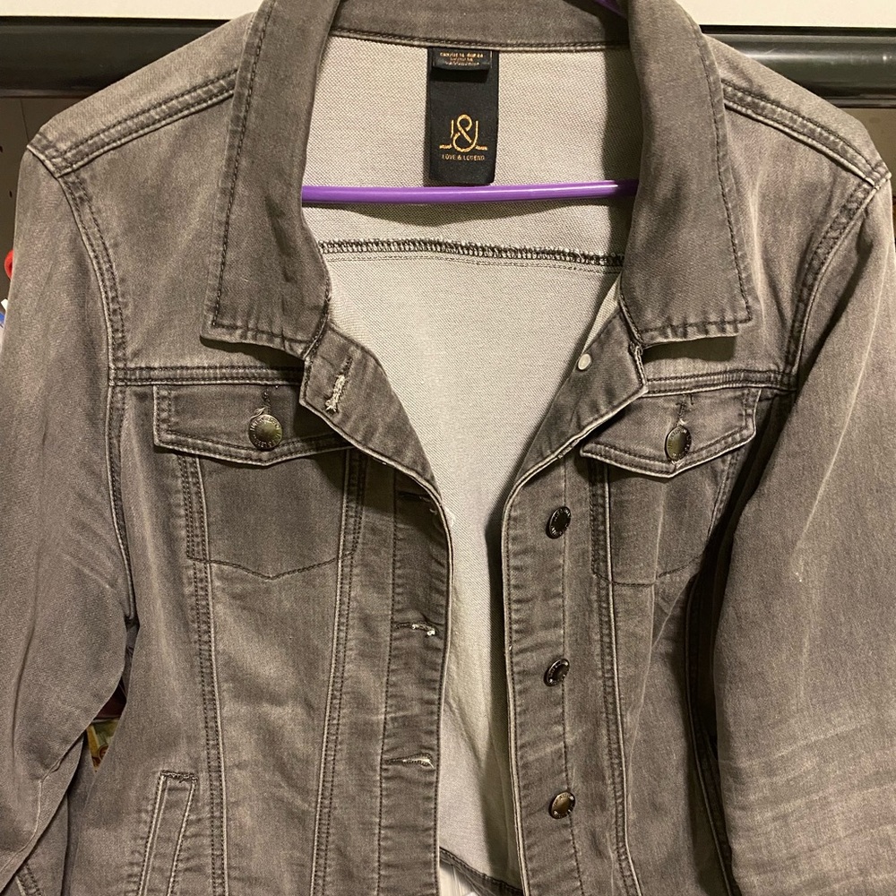 Love&Legend Grey Jean Jacket (Additionelle)